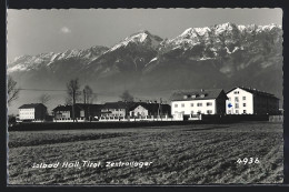 AK Hall /Tirol, Zentrallager Vor Gebirgspanorama  - Andere & Zonder Classificatie