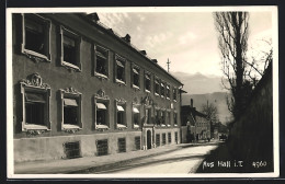 AK Hall /Tirol, Strassenpartie Im Sonnenschein  - Autres & Non Classés