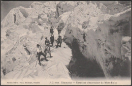 Caravane Descendant Du Mont-Blanc, Chamonix, C.1910 - Jullien Frères CPA JJ6023 - Chamonix-Mont-Blanc