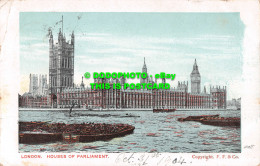 R538045 London. Houses Of Parliament. F. F. 1904 - Otros & Sin Clasificación