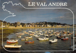 22 - Le Val André - Le Port Du Piégu Et La Grande Plage - Pléneuf-Val-André