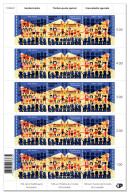 Switzerland 2024 (2/24) 100 Jahre Welttheater Einsiedeln Théâtre Teatro Theatre MNH ** Sheet - Unused Stamps
