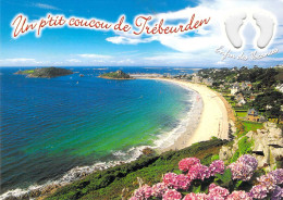 22 - Trébeurden - La Plage De Tresmeur, Le Rocher Du Castel Et L'île Milliau - Trébeurden