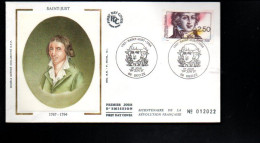 FDC 1991 SAINT JUST - 1990-1999