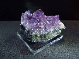 Quartz Var. Amethyst ( 5 X 4 X 3 Cm ) Rio Grande Do Sul - Brazil - Minerals
