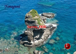 Japan Yonaguni Tachigami Rock New Postcard - Andere & Zonder Classificatie