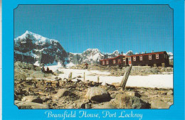 British Antarctic Territory (BAT) Postcard Bransfield House, Port Lockroy (unused) (59697) - Brieven En Documenten