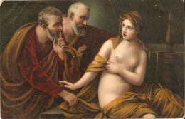 "Guido Reni. La Casta Susanna". Fine Art, Painting, Stengel Postcard # 29861 - Peintures & Tableaux