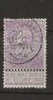 1897 USED Belgium Mi 70 - 1893-1900 Fijne Baard