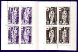 Ref 1645 - France 1976 - Red Cross Booklet SG 2146/2147 - Rode Kruis