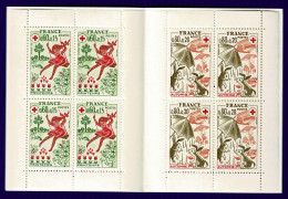 Ref 1645 - France 1975 - Red Cross Booklet SG 2098/2099 - Croce Rossa