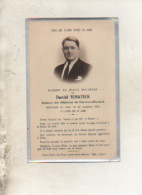 Carte Décés - Gardez Pieu Souvenir - Daniel VINATIER - Externe Hopitaux Clermont Ferrand - 21 Ans - 1934 - - Obituary Notices