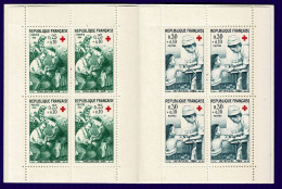 Ref 1645 - France 1966 - Red Cross Booklet SG 1733/1774 - Croix Rouge