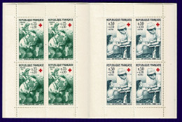 Ref 1645 - France 1966 - Red Cross Booklet SG 1733/1774 - Croce Rossa