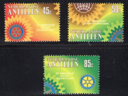 Netherlands Antilles 1980 Serie 3v Rotary International MNH - Antille