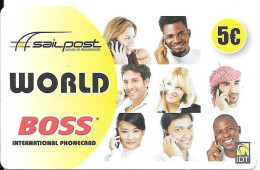 Italy: Prepaid IDT - Boss World - [2] Handy-, Prepaid- Und Aufladkarten