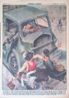 Retrocopertina Domenica Del Corriere Nr. 40 Del 1953 Incidente Autocarro Milano - Altri & Non Classificati