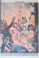 Retrocopertina Domenica Del Corriere Nr. 22 Del 1953 Incidente Per Gioco Bambini - Other & Unclassified