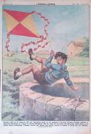 Retrocopertina Domenica Del Corriere Nr. 15 Del 1953 Romano Venturi Di Quarrata - Sonstige & Ohne Zuordnung