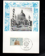 CARTE MAXIMUM 1971 EUROPA VENISE - 1970-1979