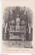 AUBIGNY EN ARTOIS, Intérieur De L'église,   Datée 1918,  Circulé - Aubigny En Artois