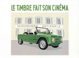 France 2021 - Entier Postal Neuf Fête Du Timbre Le Timbre Fait Son Cinéma - Méhari De Funes Gendarmerie - Autres & Non Classés