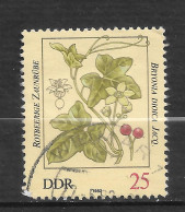 ALLEMAGNE   REPUBLIQUE DÉMOCRATIQUE  N°  2344 "  Flore " - Usati