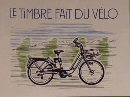 France 2023 - Entier Postal Neuf Fête Du Timbre Le Timbre Fait Du Vélo - Other & Unclassified