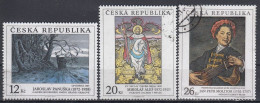 CZECH REPUBLIC 342-344,used,falc Hinged - Modernos