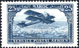 MAROCCO FRANCESE, FRENCH MOROCCO, LANDSCAPE, 1922, NUOVI (MLH*) Scott:FR-MA C2, Yt:MA PA2 - Unused Stamps