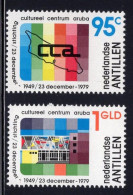 Netherlands Antilles 1979 Serie 2v Cultural Foundation Center MNH - Antillas Holandesas