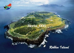 Robben Island UNESCO Aerial View South Africa New Postcard - South Africa