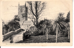 C86. Vintage Postcard. Gulval Church Near Penzance, Cornwall. - Other & Unclassified