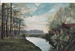 C70. German Countryside River Scene. Posted London, 1905. - Altri & Non Classificati