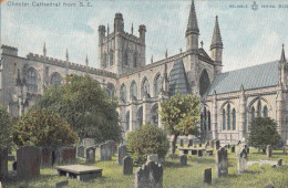 C62. Vintage Postcard. Chester Cathedral From S.E. - Chester
