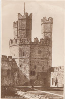 C45. Vintage Postcard. Carnarvon Castle, Eagle Tower. H M Office Of Works - Caernarvonshire