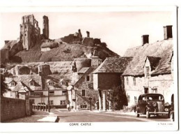 C13. Vintage Tucks Postcard.   Corfe Castle, Dorset. - Otros & Sin Clasificación