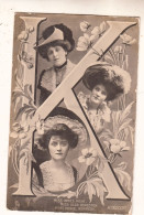 C31. Antique Postcard. Actresses. Innes Kerr, Olga Kingston, Muriel Kennedy - Künstler