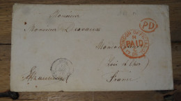 LONDON OFFICIAL PAID - 1870, To France  ...................... 240424-CL-2-1 - Storia Postale