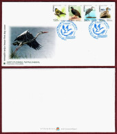 Artsakh 2023 FDC "Fauna.Birds" (perforated) Quality:100% - Armenia
