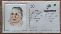 FDC 1993 - YT N°2804 - MARGUERITE YOURCENAR - PARIS - 1990-1999