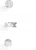 Postzegels > Europa > België > Frankeermachines (EMA) > 1980-99  7 Breiven Met Frankeermachinestempels (17030) - 1980-1999