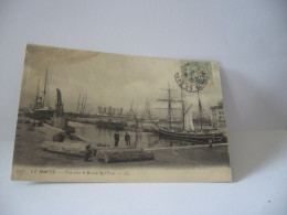 LE HAVRE 76 SEINE MARITIME VUE VERS LE BASSIN DE L'EURE CPA 1906 - Haven