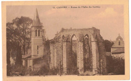 46 LOT CAHORS : RUINES DE L'EGLISE DES JACOBINS - Cahors