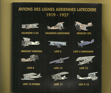Cofret Pins  Avions   Des Lignes Aeriennes Latecoere 1919 1927  Toulouse  Dackar 12 Avions - Airplanes