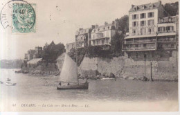 Dinard La Cale Vers Bric A Brac, Bateaux   Carte Postale Animee 1910 - Dinard