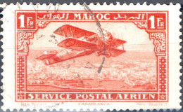 MAROCCO FRANCESE, FRENCH MOROCCO, LANDSCAPE, 1922, USATI Scott:FR-MA C7, Yt:MA PA7 - Used Stamps