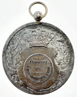 Médaille Avec Béliaire Bronze. Ecole Moyenne De Jeunes Gens. Concours Général 1912. Commune Saint-Josse - Profesionales / De Sociedad