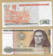 50 - 500 INTIS 1987 - Perù