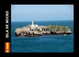 Spain Mouro Island Lighthouse New Postcard - Vuurtorens